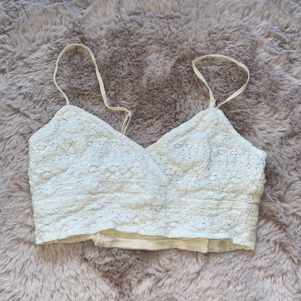 Super Cropped Crochet Tank